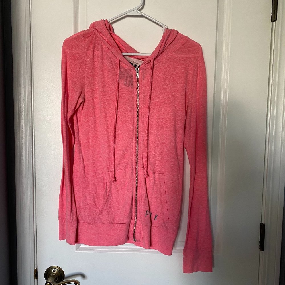 PINK Lightweight Zip Up